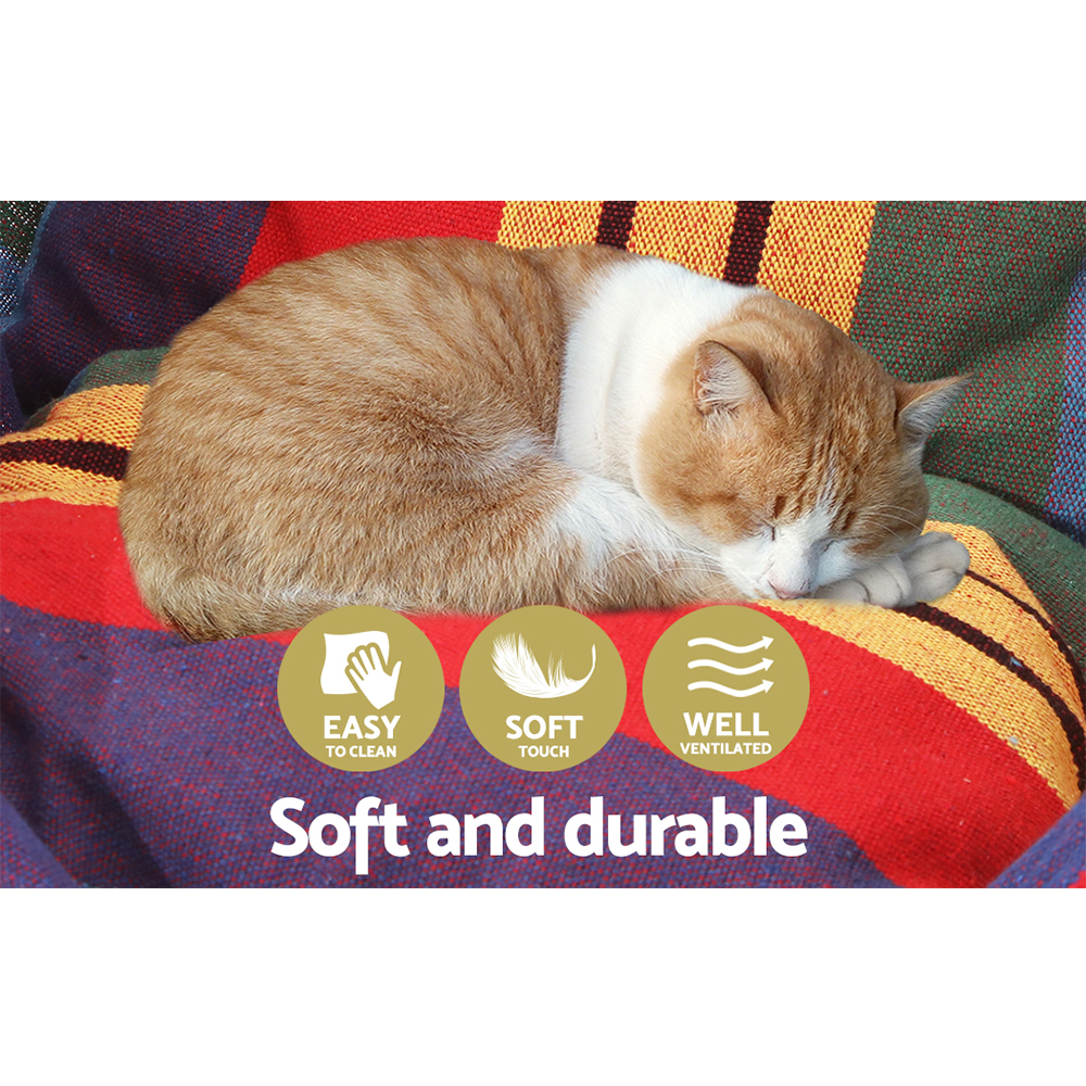 Gardeon Hammock Chair Outdoor Camping Hanging Hammocks Cushi - Gardeon Hammock Chair Outdoor Camping Hanging Hammocks Cushi